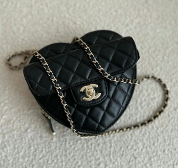 Chanel Hottest Collection of 2022-Heart bag 22S