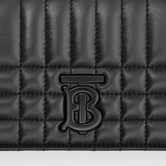 Quilted Leather Lola Wallet with Detachable Strap