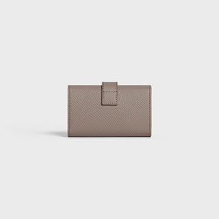 KEY CASE IN GRAINED CALFSKIN PEBBLE