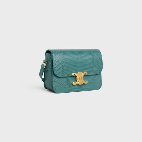 TEEN TRIOMPHE BAG IN LIZARD GREEN SMOKE