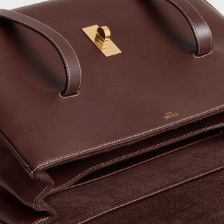 MEDIUM SOFT 16 BAG IN SMOOTH CALFSKIN CHESTNUT