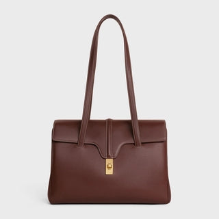 MEDIUM SOFT 16 BAG IN SMOOTH CALFSKIN CHESTNUT