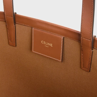 MEDIUM COUFFIN BAG IN TRIOMPHE CANVAS XL AND CALFSKIN TAN