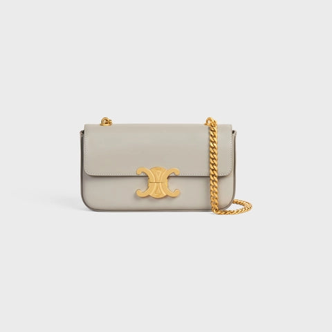 CHAIN SHOULDER BAG GREY