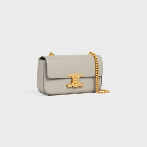 CHAIN SHOULDER BAG GREY