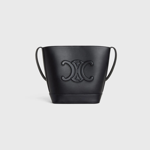 SMALL BUCKET CUIR TRIOMPHE BAG