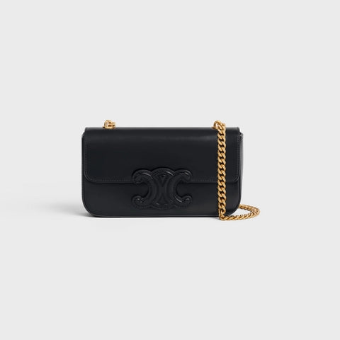 CHAIN SHOULDER BAG BLACK