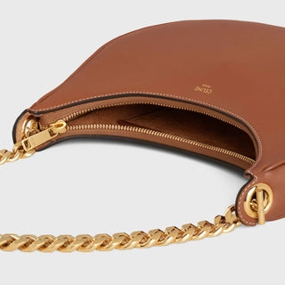 MEDIUM AVA CHAIN IN SMOOTH CALFSKIN TAN