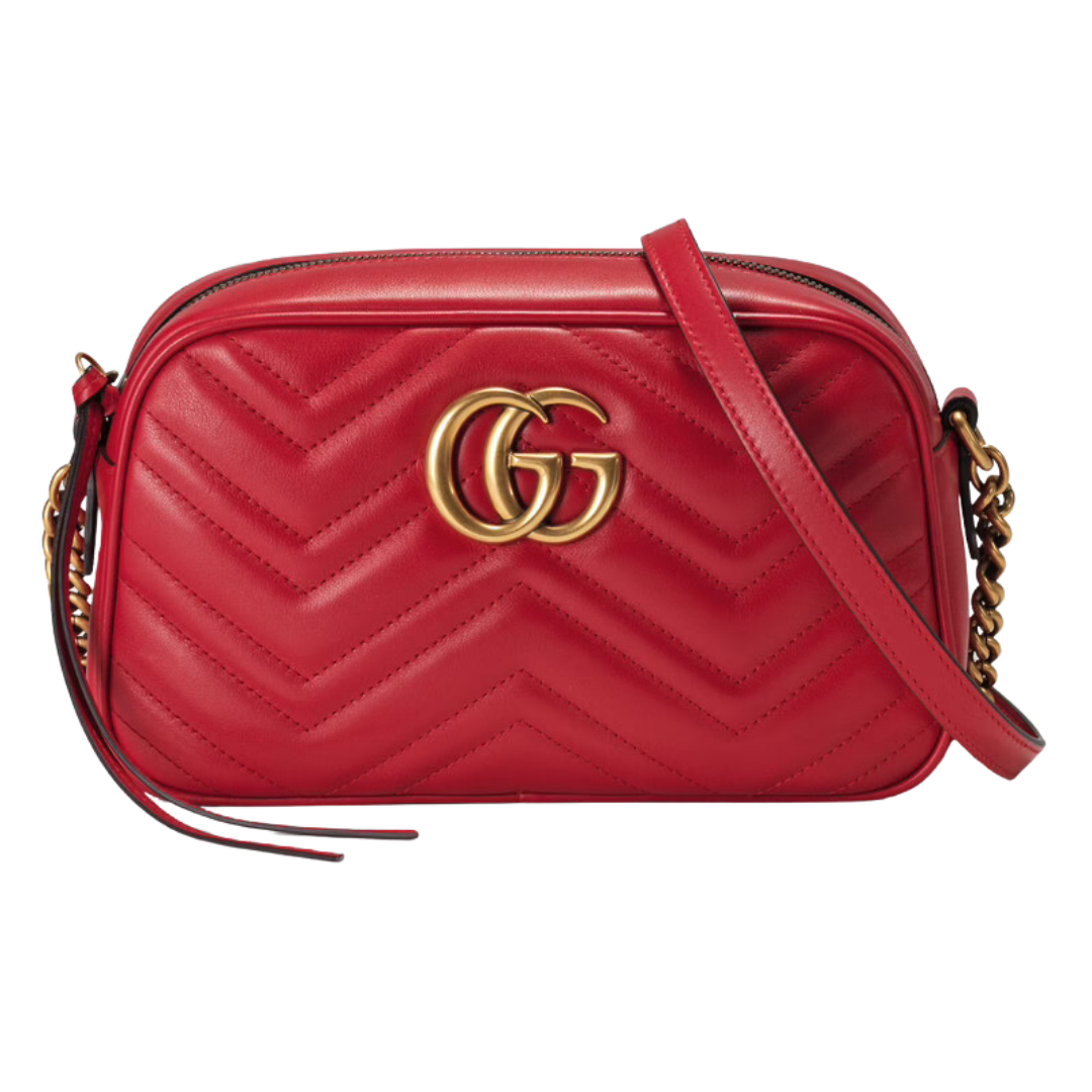 GG Marmont small matelassé shoulder bag