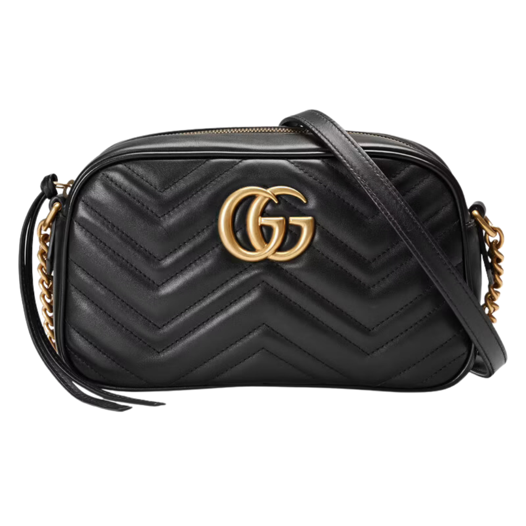 GG Marmont small matelassé shoulder bag