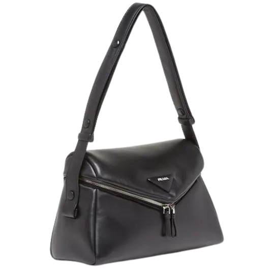 Padded nappa leather Prada Signaux bag