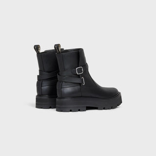 CELINE BULKY JODPHUR BOOT IN CALFSKIN BLACK