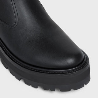 CELINE BULKY JODPHUR BOOT IN CALFSKIN BLACK