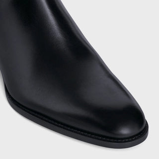 CELINE DRUGSTORE CHELSEA BOOT IN SHINY CALFSKIN BLACK