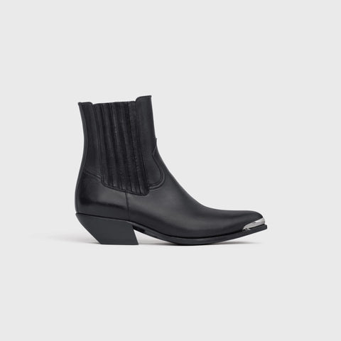 CRUISER BOOTS CHELSEA BOOT WITH METAL TOE IN CALFSKIN