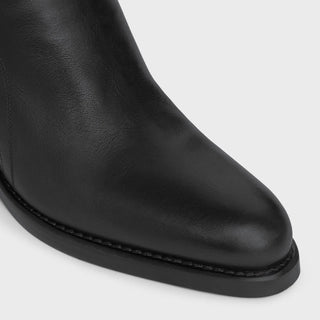 CELINE CONDÉ JODHPUR BOOT IN CALFSKIN BLACK