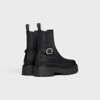 CELINE BULKY CHELSEA BOOT IN CALFSKIN BLACK