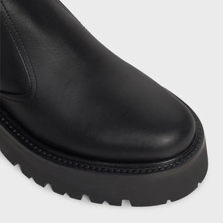 CELINE BULKY CHELSEA BOOT IN CALFSKIN BLACK