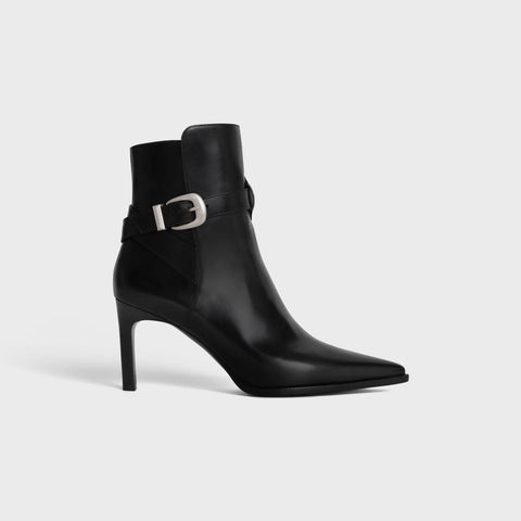 CELINE VERNEUIL JODPHUR BOOT IN CALFSKIN BLACK