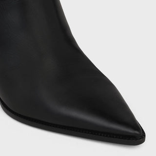 CELINE VERNEUIL HIGH BOOT IN CALFSKIN BLACK