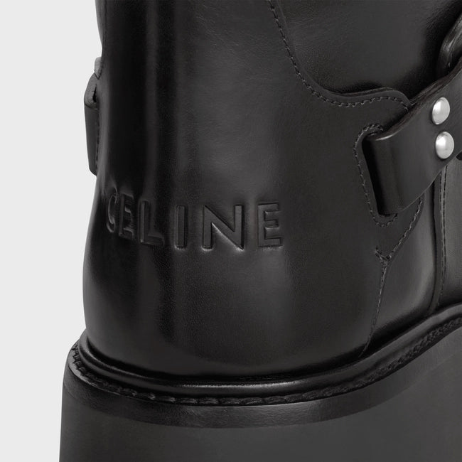 CELINE BULKY CHELSEA BOOT IN CALFSKIN BLACK