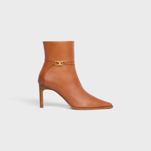 LOW BOOT TRIOMPHE CELINE VERNEUIL IN CALFSKIN HONEY