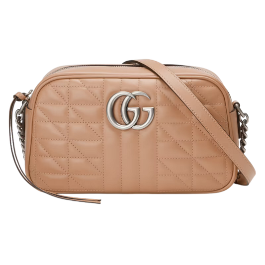 GG Marmont small matelassé shoulder bag