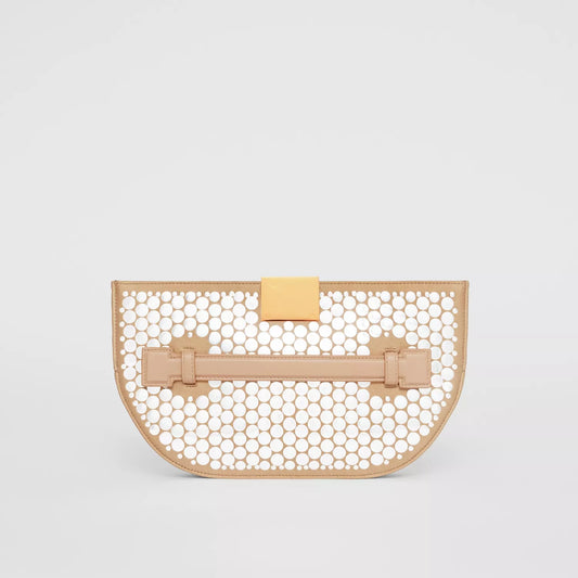 Embellished Silk Olympia Clutch