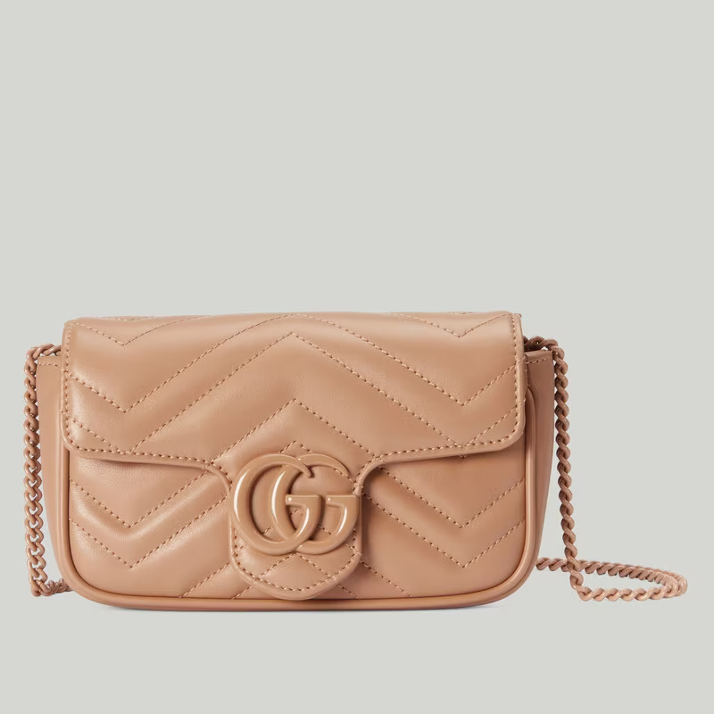 GG Marmont matelassé super mini bag