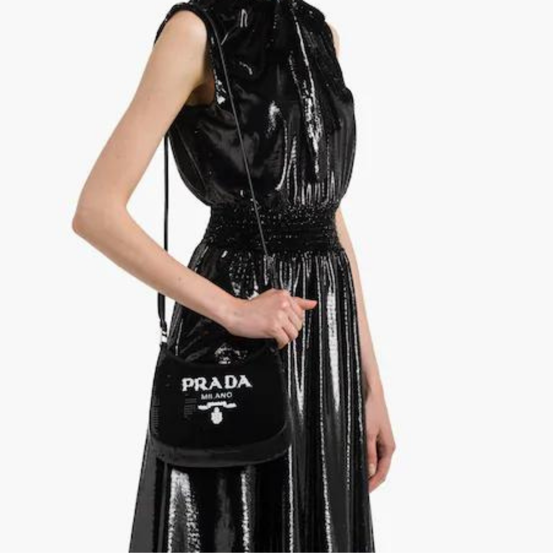 Prada Cleo sequined bag