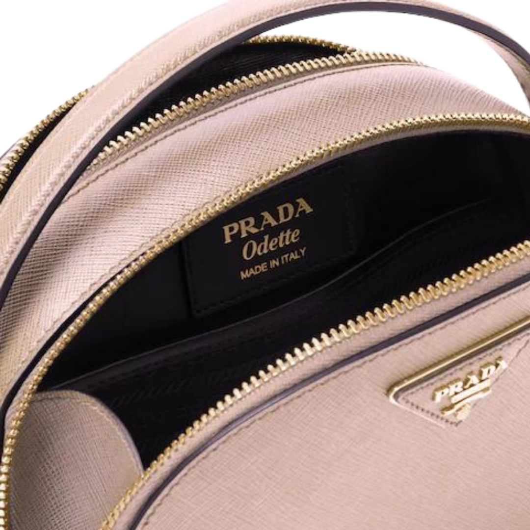 Saffiano Leather Prada Odette Bag