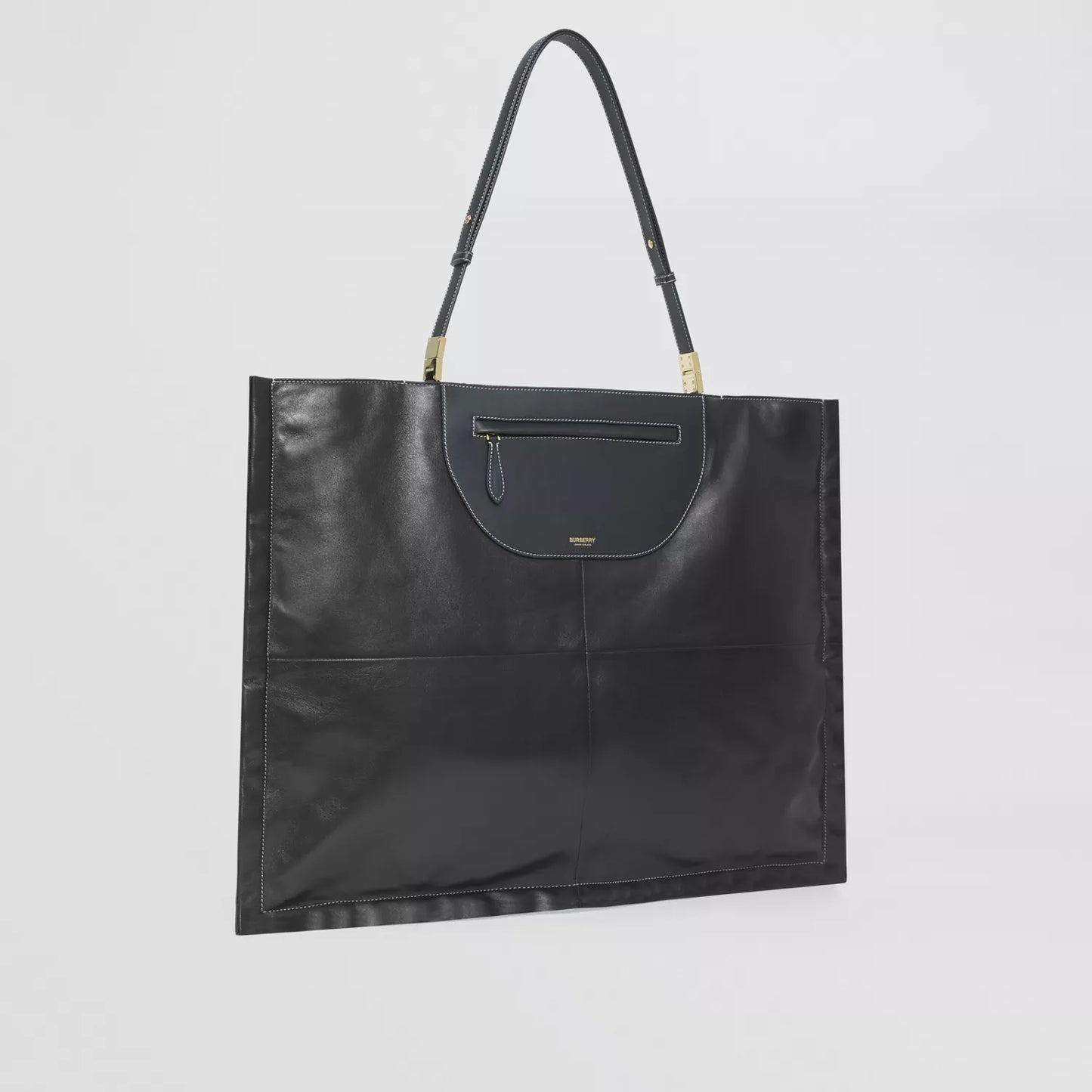 Medium Leather and Lambskin Olympia Scarf Tote