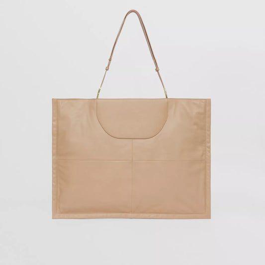 Medium Leather and Lambskin Olympia Scarf Tote