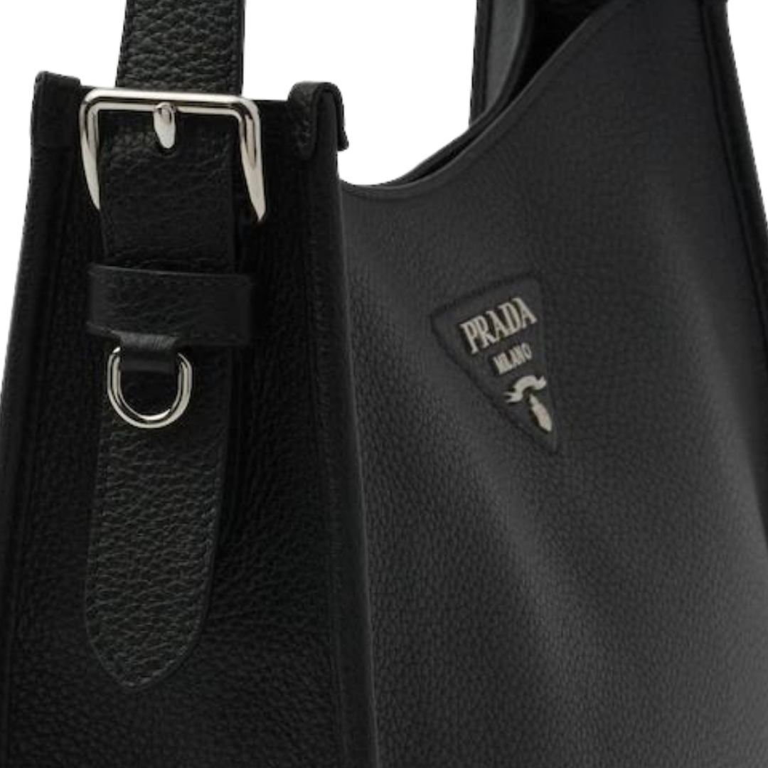 Prada Flou leather hobo bag 2022