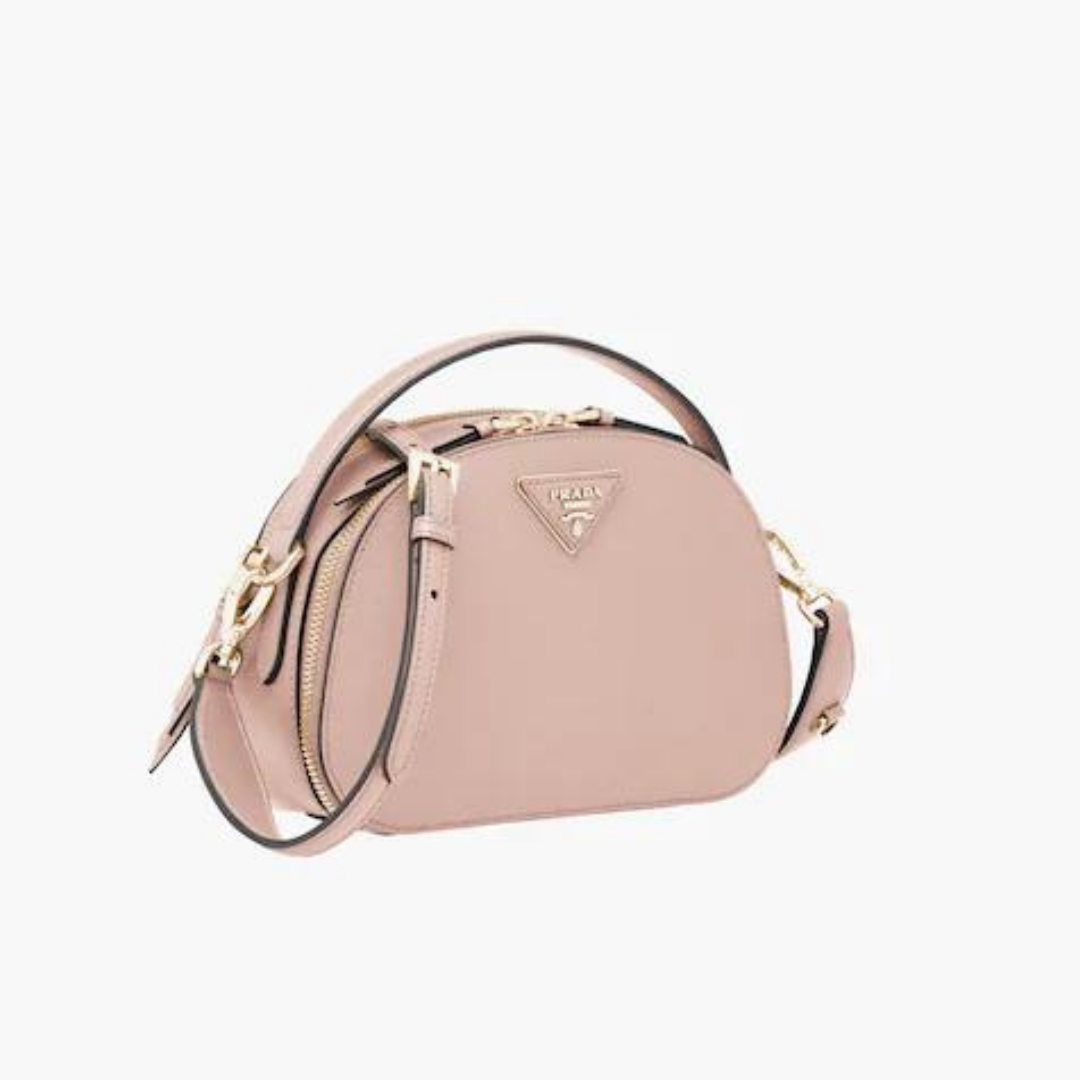 Saffiano Leather Prada Odette Bag