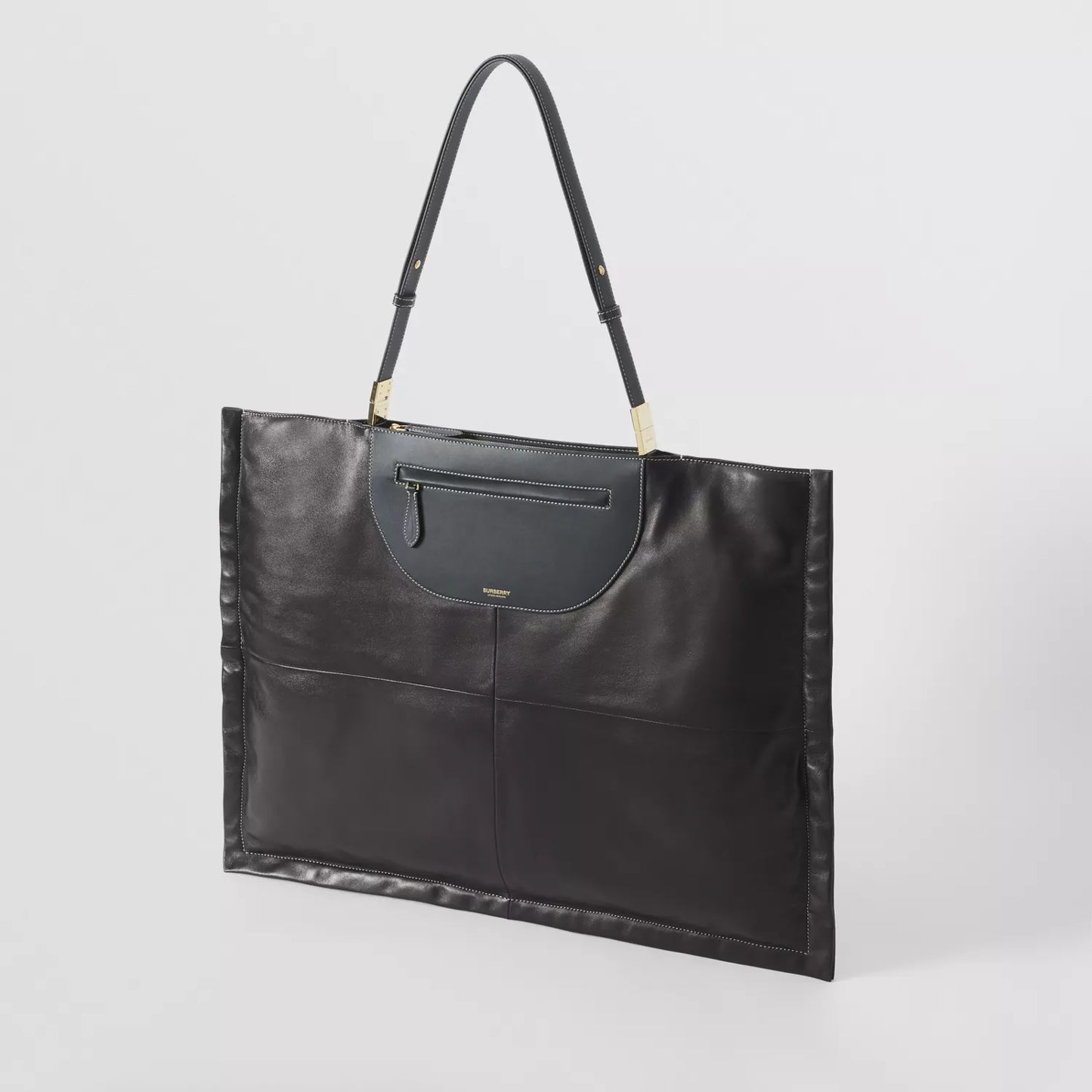 Medium Leather and Lambskin Olympia Scarf Tote