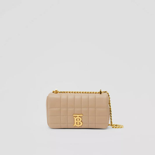 Quilted Leather Mini Lola Bag