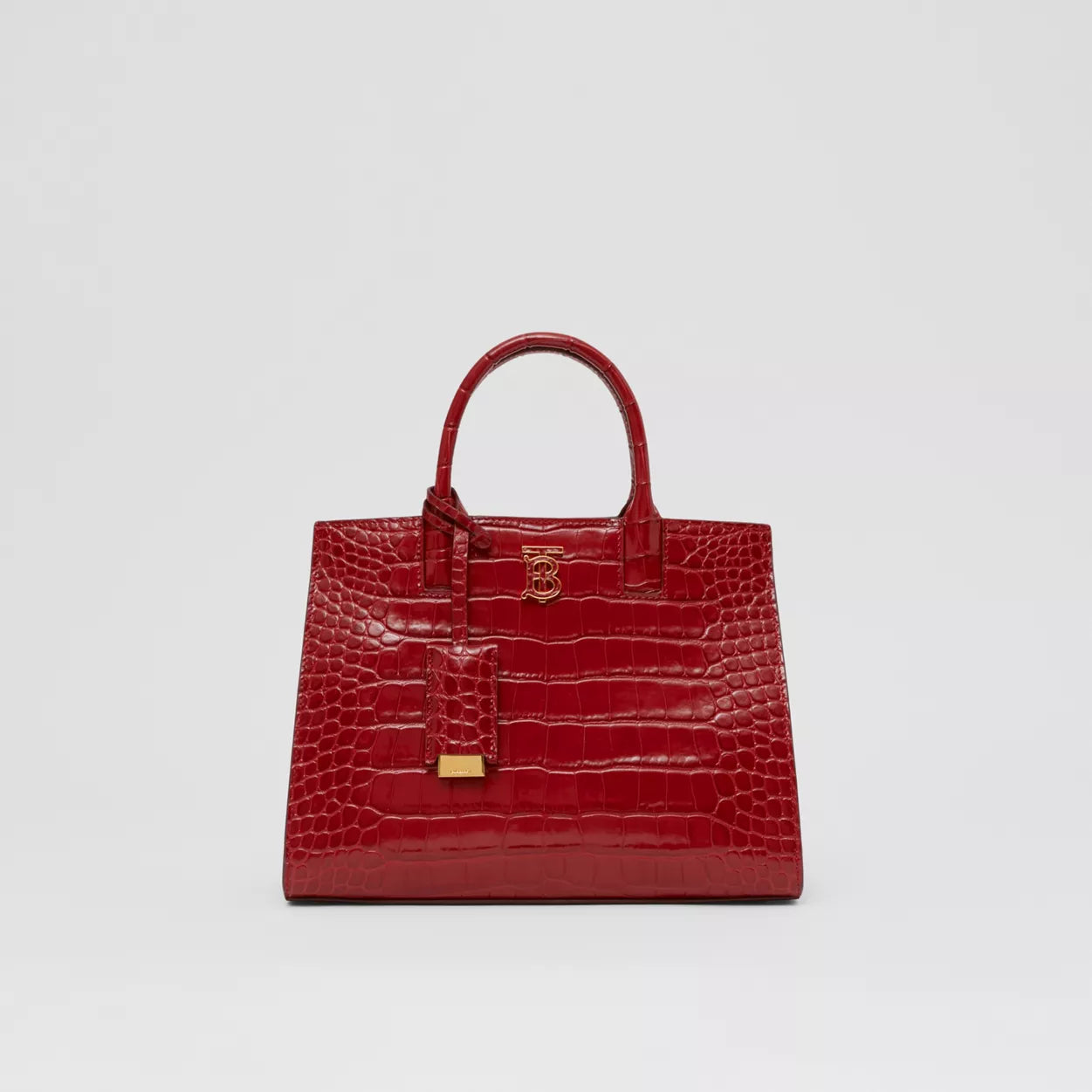 Mini Embossed Leather Frances Bag