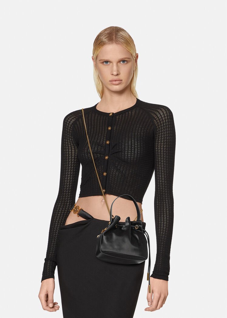 LA MEDUSA CHARM BUCKET BAG