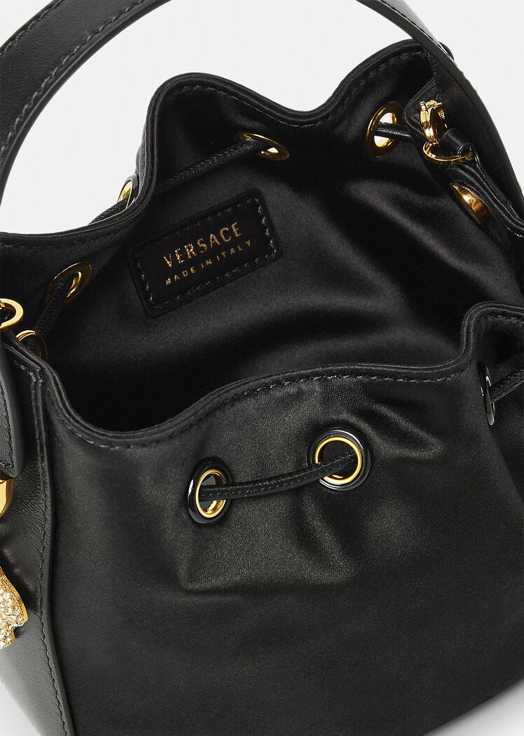 LA MEDUSA CHARM BUCKET BAG