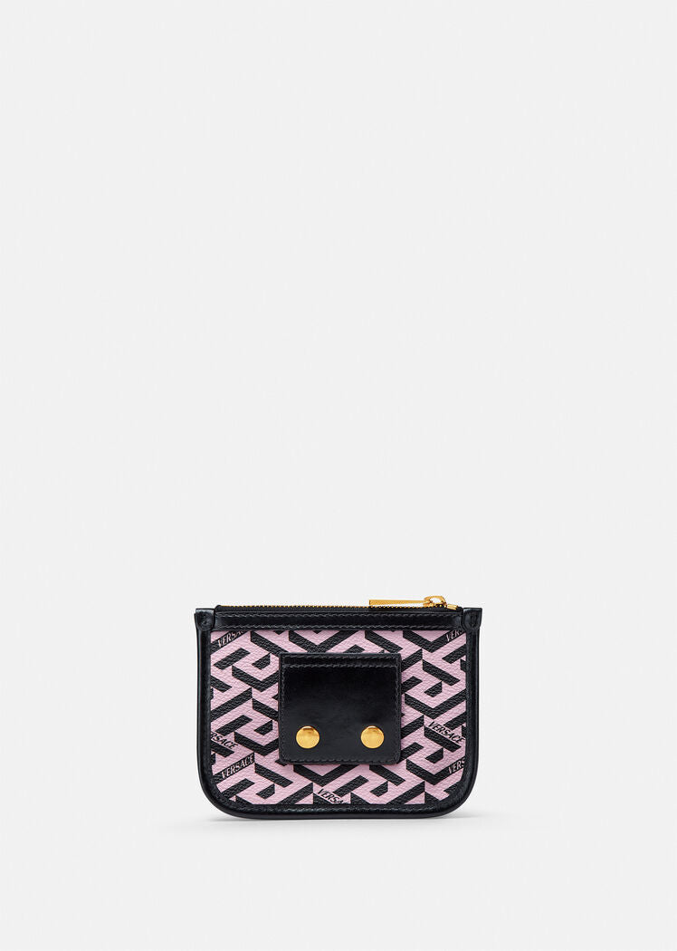 Black Pink LA GRECA SIGNATURE MODULAR POUCH