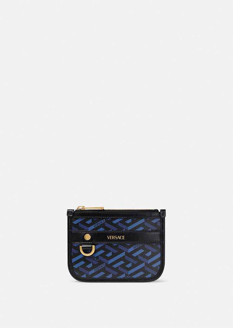 Black Blue LA GRECA SIGNATURE MODULAR POUCH