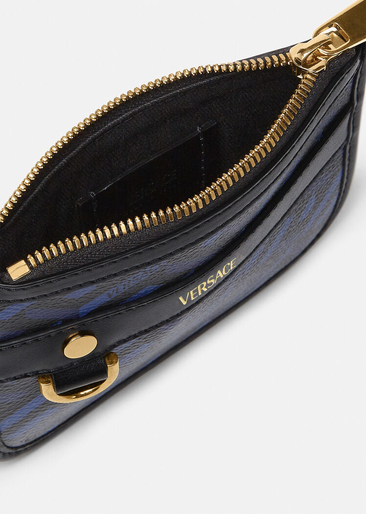 Black Blue LA GRECA SIGNATURE MODULAR POUCH