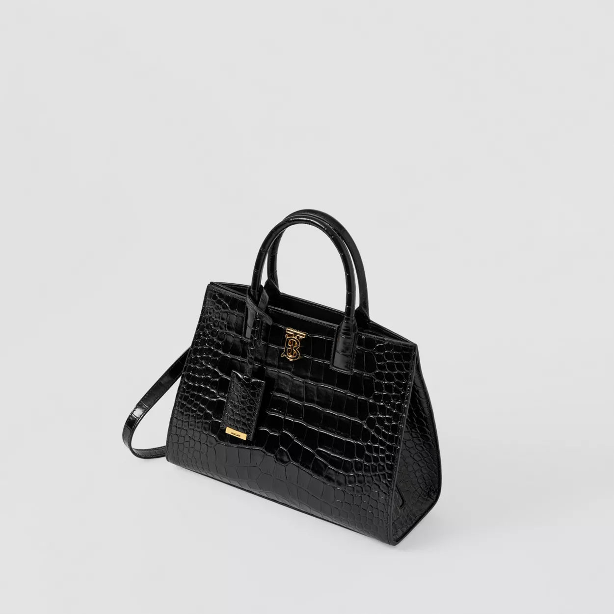 Embossed Leather Mini Frances Bag