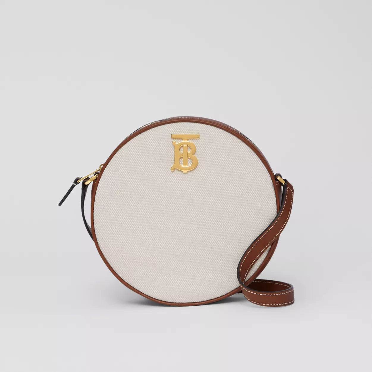 Monogram Motif Canvas and Leather Louise Bag