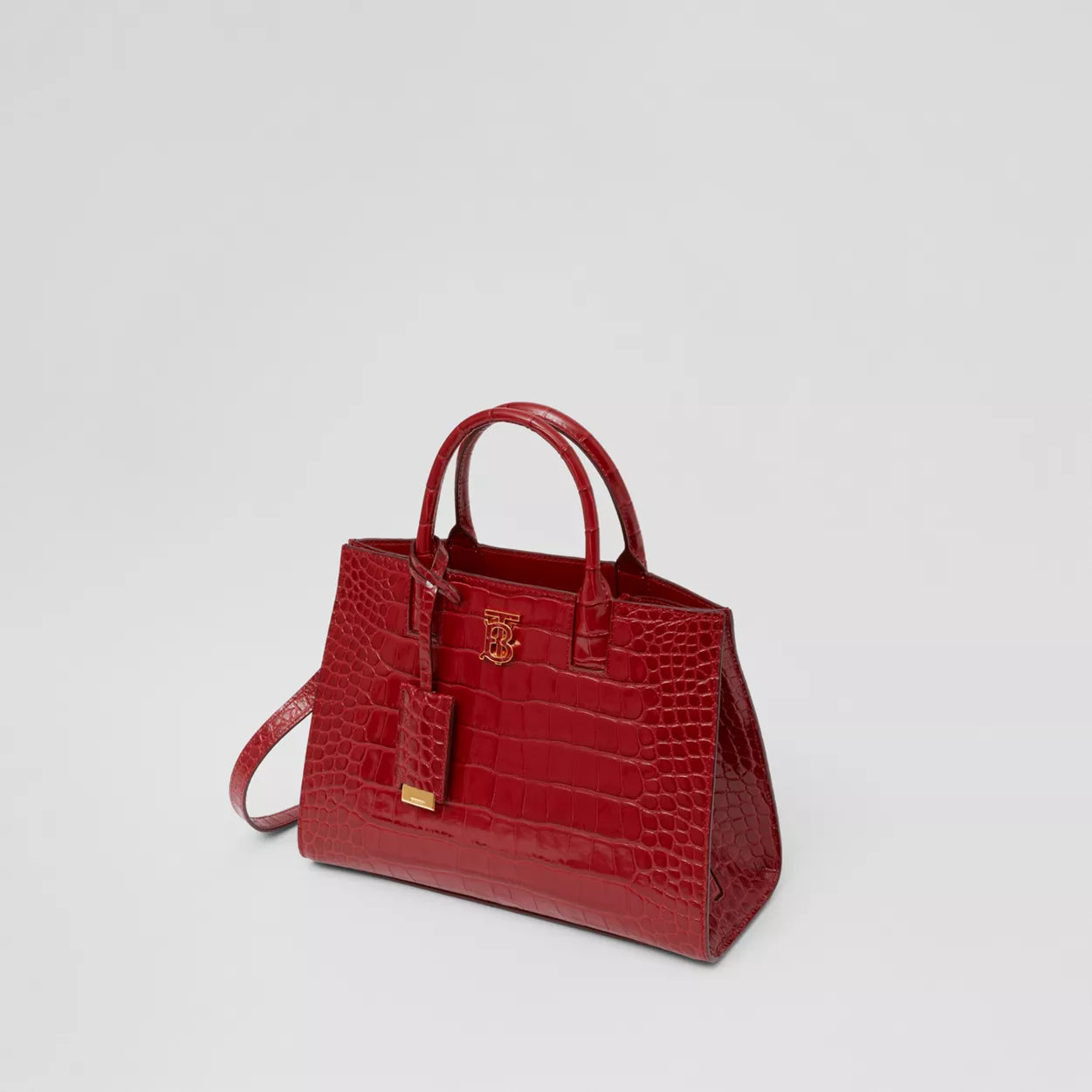 Mini Embossed Leather Frances Bag