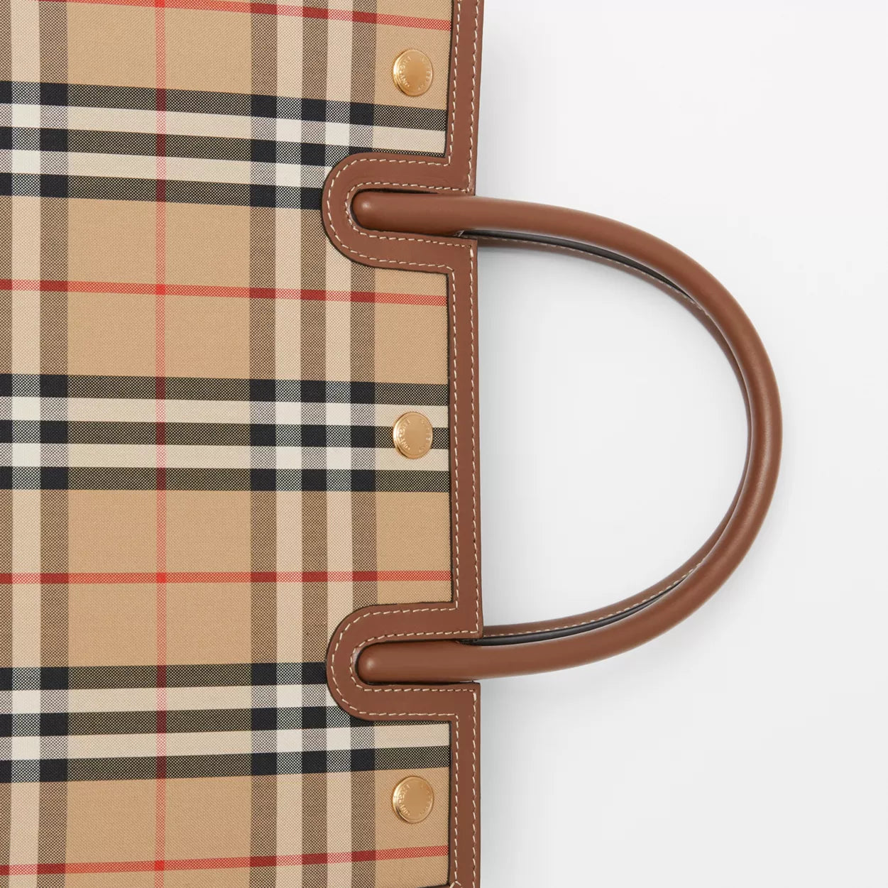 Mini Vintage Check Two-handle Title Bag