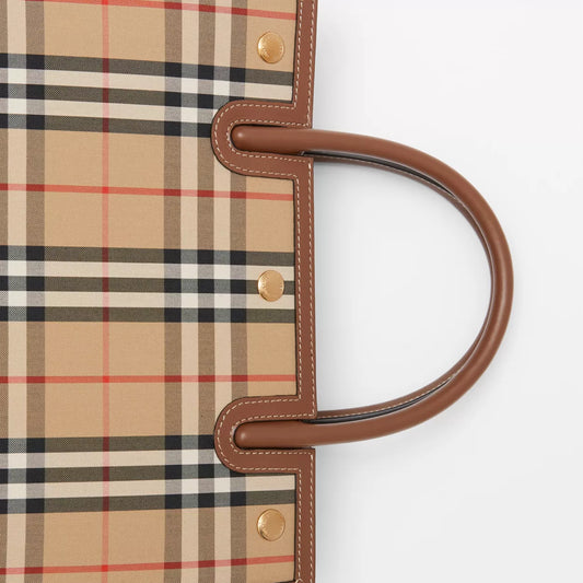 Mini Vintage Check Two-handle Title Bag