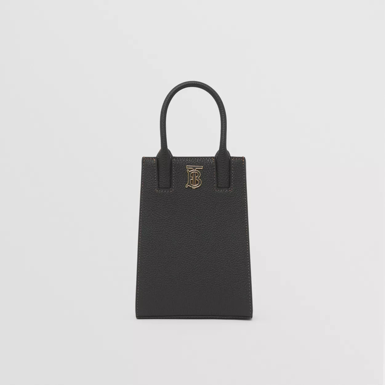 Grainy Leather Micro Frances Tote