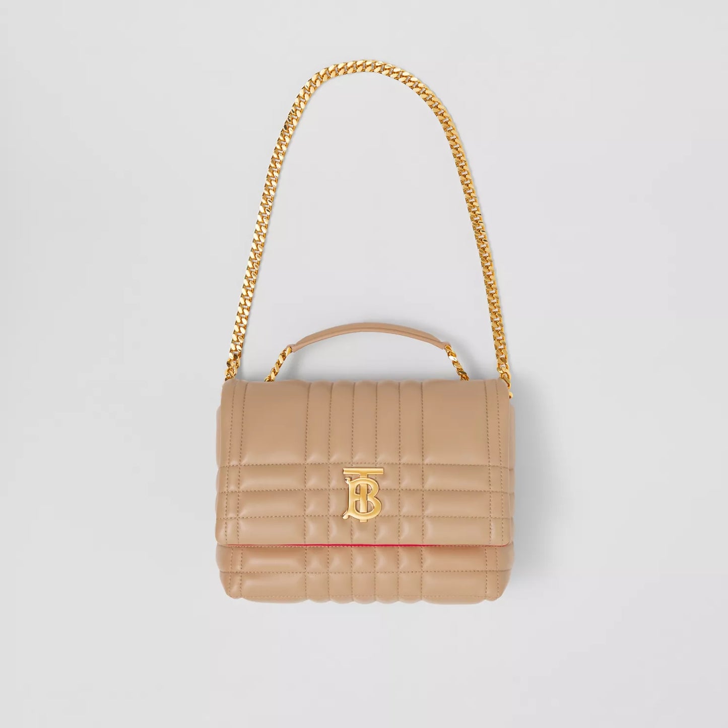 Small Quilted Lambskin Lola Satchel